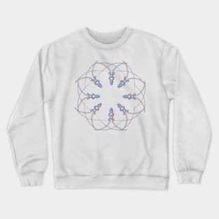 trippy mandala Crewneck Sweatshirt